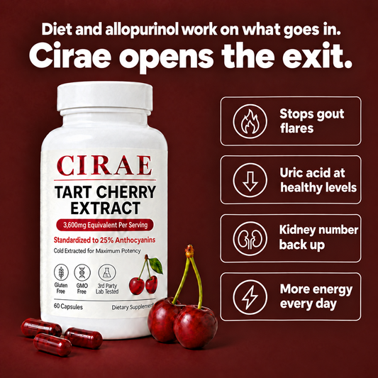 Cirae Tart Cherry Extract - 3,600mg
