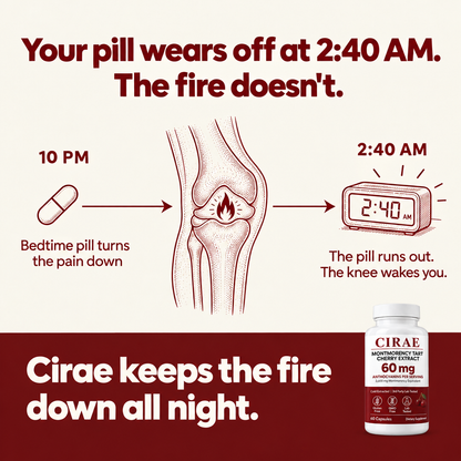 Your pill wears off at 2:40 AM. The fire doesn't.